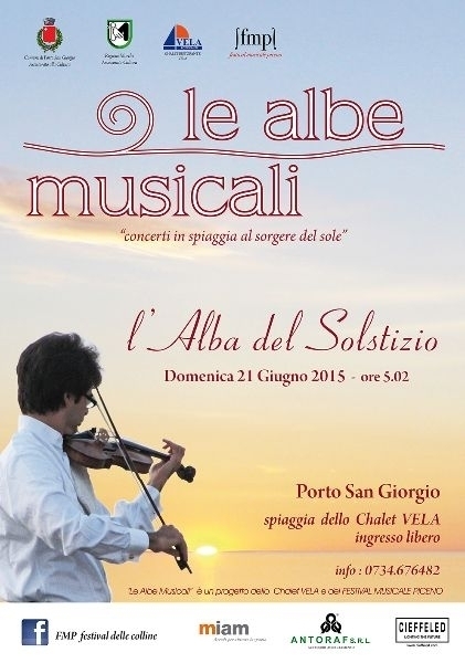 L'ALBA DEL SOLSTIZIO - 21/06/15